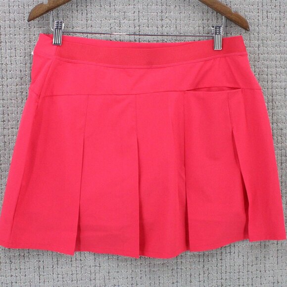 Ralph Lauren RLX Skort Womens Large L Pink GOLF Stretch Back Pleated 17" in NWT - Picture 5 of 10